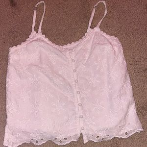 White shirt. Abercrombie and fitch small size.